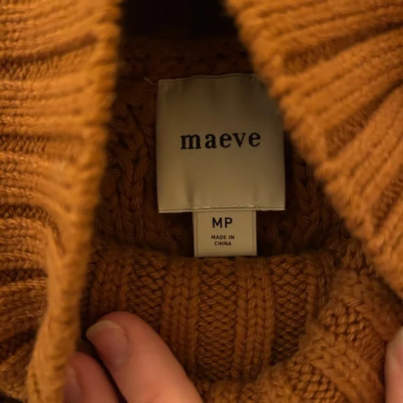 Anthropologie Maeve Cableknit Sweater (MP) - Picture 4 of 4